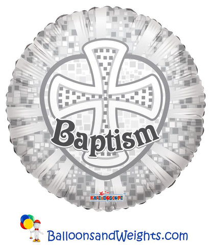 18 Inch Baptism Foil Balloon