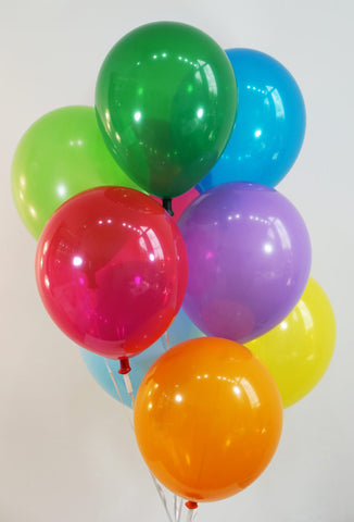 12 Inch Decorator Assorted Color Latex Balloons | 144 pc bag