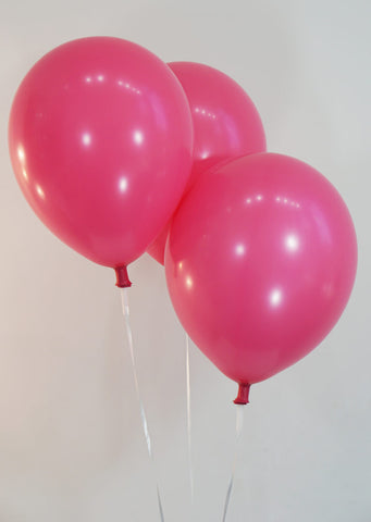 12 Inch Decorator Fuchsia Pink Latex Balloons | 144 pc bag