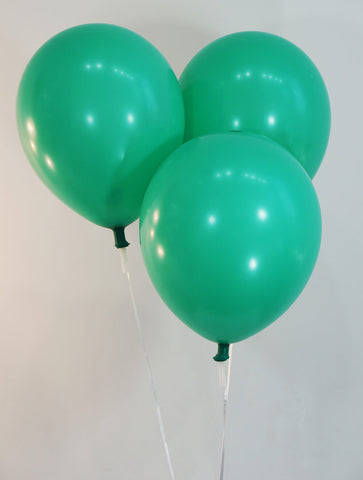 12 Inch Decorator Jade Green Latex Balloons | 144 pc bag
