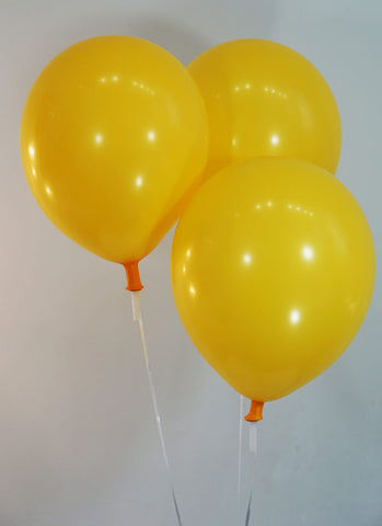 12 Inch Decorator Marigold Latex Balloons | 144 pc bag