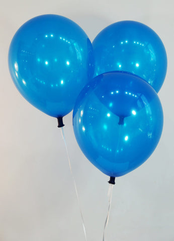 12 Inch Decorator Navy Blue Latex Balloons | 144 pc bag