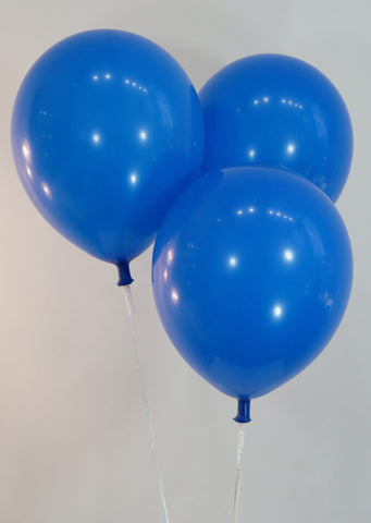 12 Inch Decorator Royal Blue Latex Balloons | 144 pc bag
