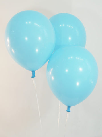 12 Inch Decorator Sky Blue Latex Balloons | 144 pc bag