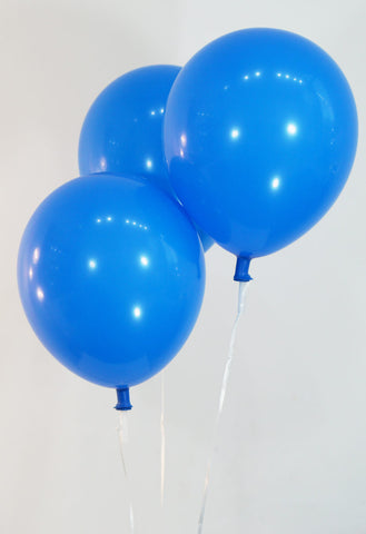 12 Inch Pastel Royal Blue Latex Balloons | 144 pc bag