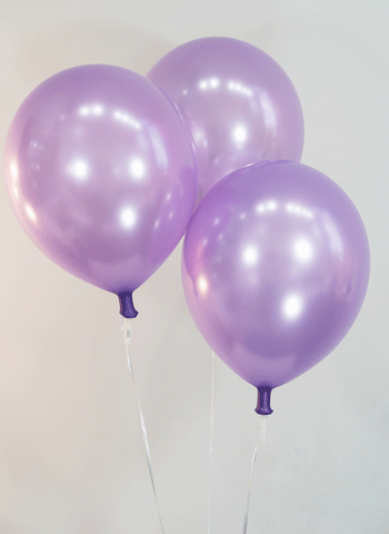 12 Inch Pearlized Lavender Purple Latex Balloons | 144 pc bag