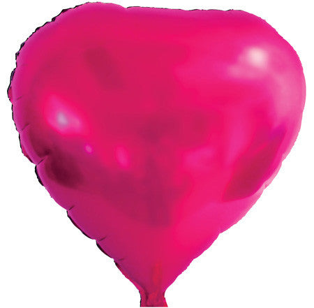 18" Pink Heart Balloons | 50 pc